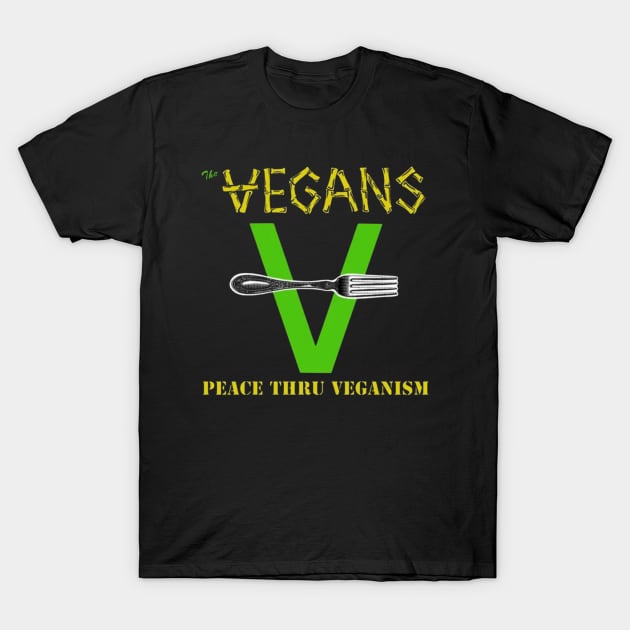 The Vegans T-Shirt by Attitude Shop